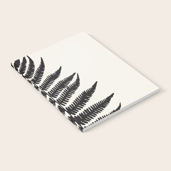 Minimal Fern Leaf Notebook Gallery Image 2