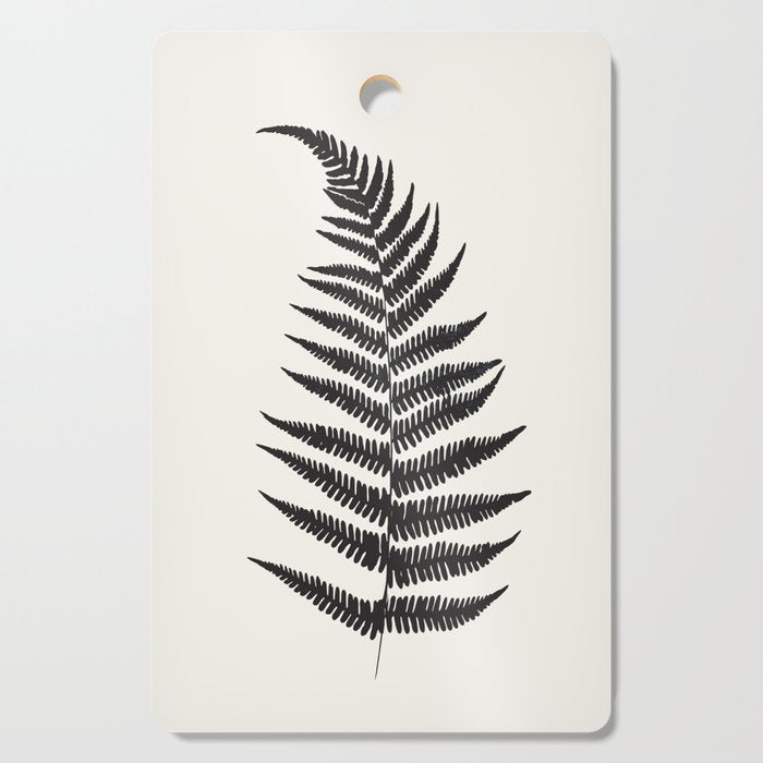 Minimal Fern Leaf Cutting Board Gallery Image 1