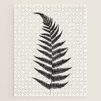 Minimal Fern Leaf Jigsaw Puzzle Gallery Image 1