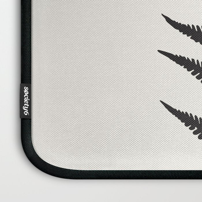 Minimal Fern Leaf Laptop Sleeve Gallery Image 3