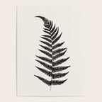 Minimal Fern Leaf Poster Gallery Image 4