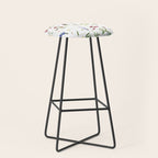 Scandinavian Midsummer Wildflowers Meadow  Stool Gallery Image 1