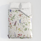 Scandinavian Midsummer Wildflowers Meadow  Comforter Gallery Image 6
