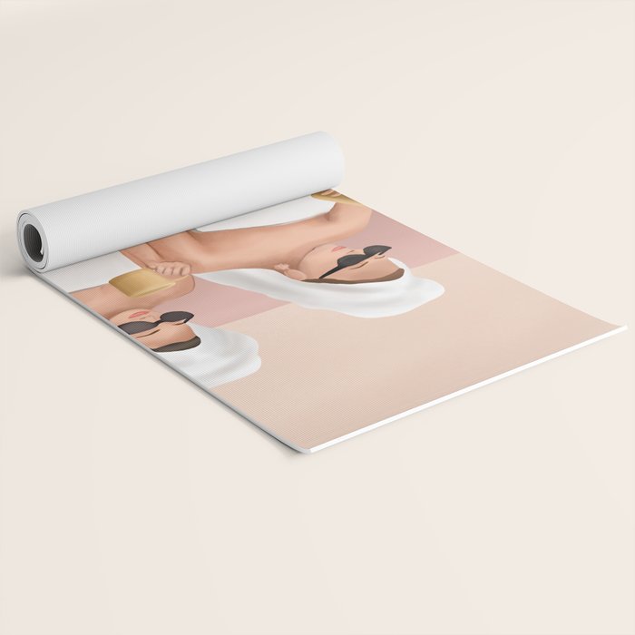 Good Friendly Morning Yoga Mat Gallery Image 2