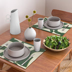Abstract green pattern Placemat Gallery Image 2