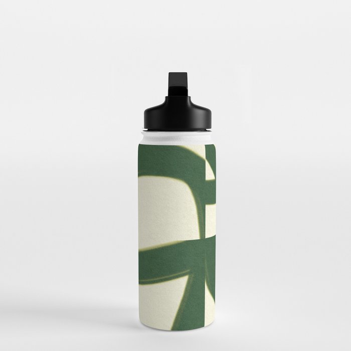 Abstract green pattern Water Bottle Gallery Image 3