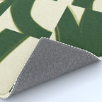 Abstract green pattern Rug Gallery Image 4