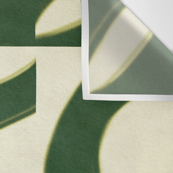 Abstract green pattern Wall Tapestry Gallery Image 3