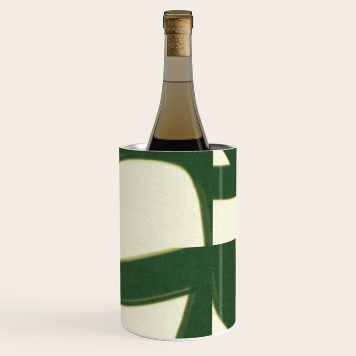 Abstract green pattern Wine Chiller Gallery Image 2