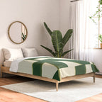 Abstract green pattern Comforter Gallery Image 2