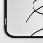 Abstract head, Minimalist Line Art Laptop Sleeve Gallery Image 3