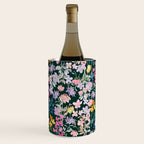 Wildflower Field on Pine Grove - Pink, Orange, Blue, & Purple Wine Chiller Gallery Image 3