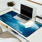 Magical Midnight Moon Starry Night Sky Desk Mat Gallery Image 2