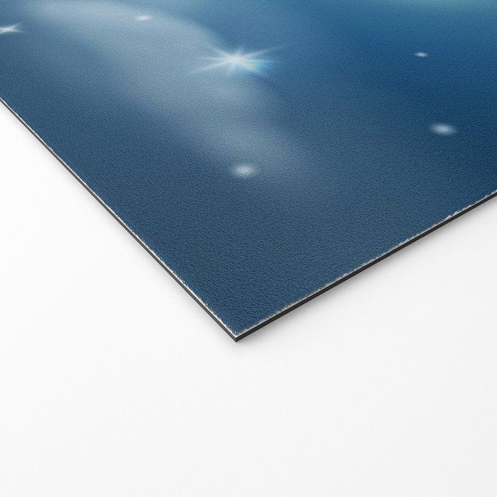Magical Midnight Moon Starry Night Sky Welcome Mat Gallery Image 2