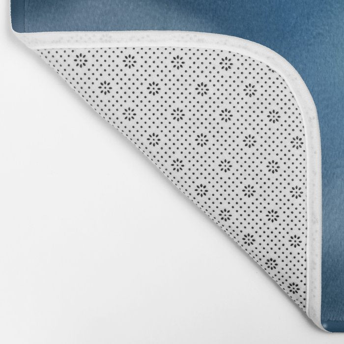 Magical Midnight Moon Starry Night Sky Bath Mat Gallery Image 2