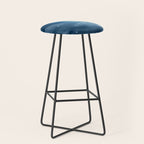 Magical Midnight Moon Starry Night Sky Stool Gallery Image 1