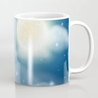 Magical Midnight Moon Starry Night Sky Coffee Mug Gallery Image 1