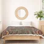 Vintage Traditional Moroccan Rug Duvet Cover Gallery Image 3