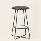 Vintage Traditional Moroccan Rug Stool Gallery Image 1