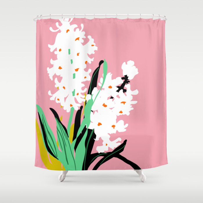 Flower Market Amsterdam Shower Curtain Gallery Image 1