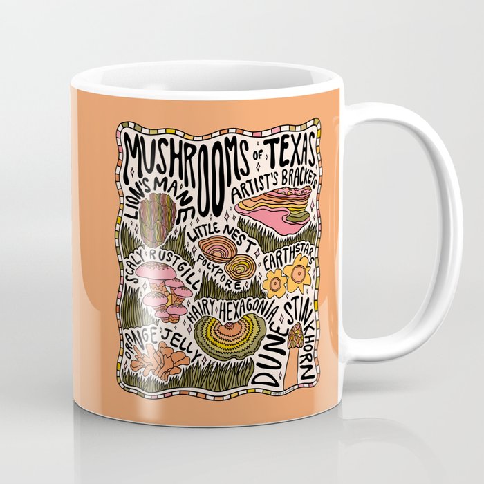 Mushrooms of Texas Coffee Mug Gallery Image 1