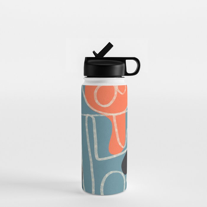 Organic Minimalist Layers 4 Water Bottle Gallery Image 1