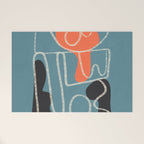 Organic Minimalist Layers 4 Welcome Mat Gallery Image 1