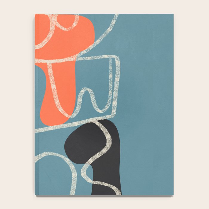 Organic Minimalist Layers 4 Notebook Gallery Image 4