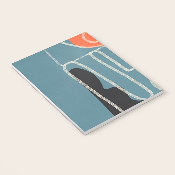 Organic Minimalist Layers 4 Notebook Gallery Image 3
