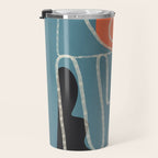 Organic Minimalist Layers 4 Travel Mug Gallery Image 3