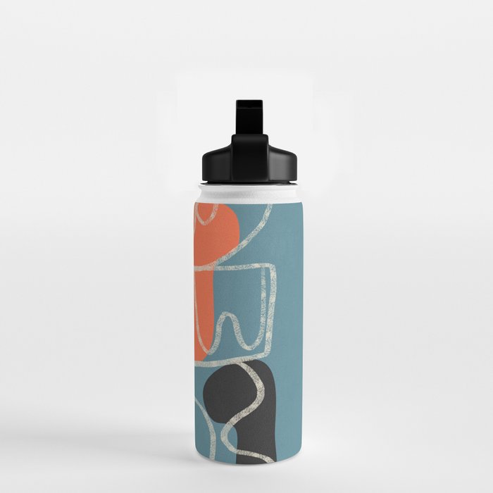 Organic Minimalist Layers 4 Water Bottle Gallery Image 2