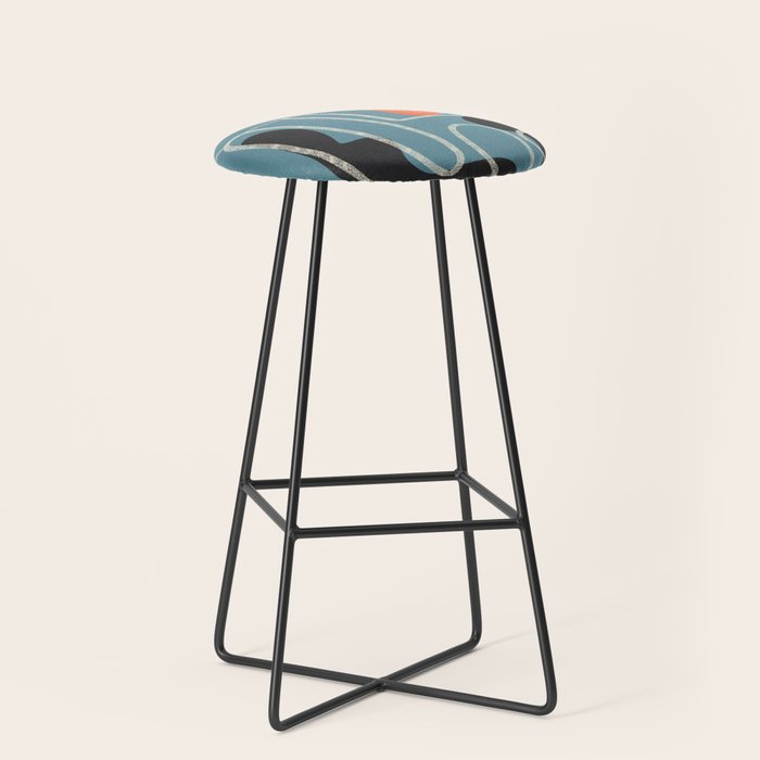Organic Minimalist Layers 4 Stool Gallery Image 1