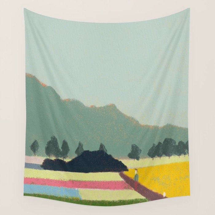 Country part 1 Wall Tapestry Gallery Image 4
