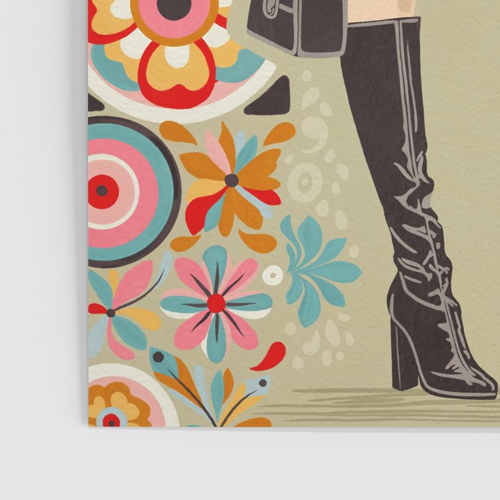 Retro Chic 60s Fashion Poster Gallery Image 3