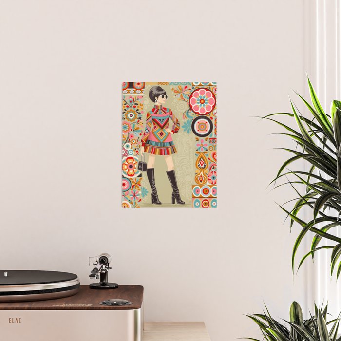 Retro Chic 60s Fashion Poster Gallery Image 2