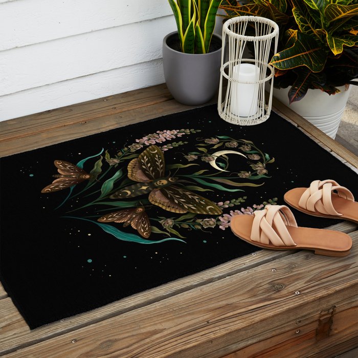 Death's Head Outdoor Rug Gallery Image 2