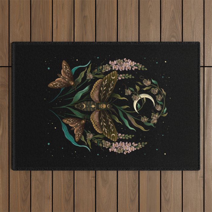 Death's Head Outdoor Rug Gallery Image 1