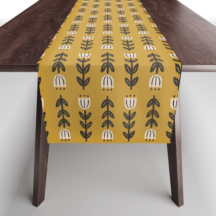 Luna Moth - Gold Table Runner Gallery Image 1