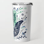 Hamsa Hand - Navy Palette Travel Mug Gallery Image 2