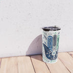 Hamsa Hand - Navy Palette Travel Mug Gallery Image 4