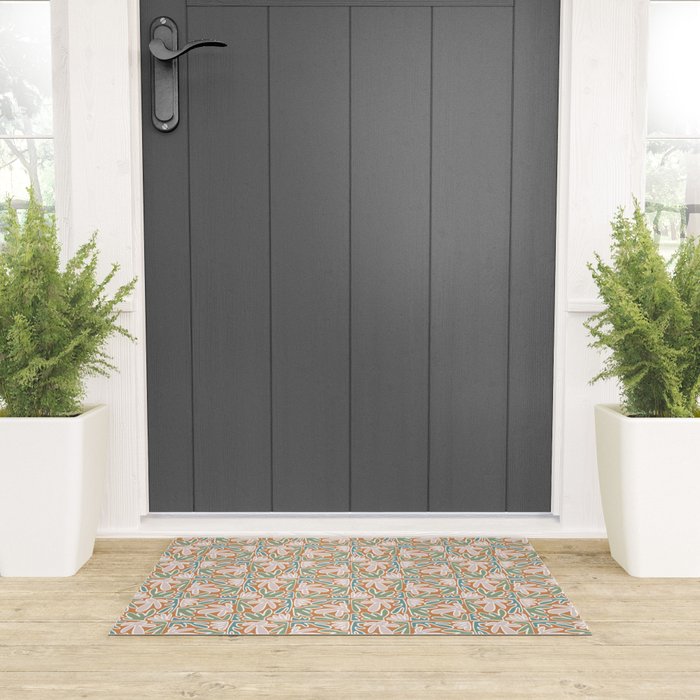 Florals for Fun Welcome Mat Gallery Image 3