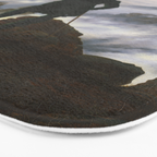 "Wanderer above the Sea of Fog" ("Der Wanderer über dem Nebelmeer") by Caspar David Friedrich, circa 1817  Bath Mat Gallery Image 3