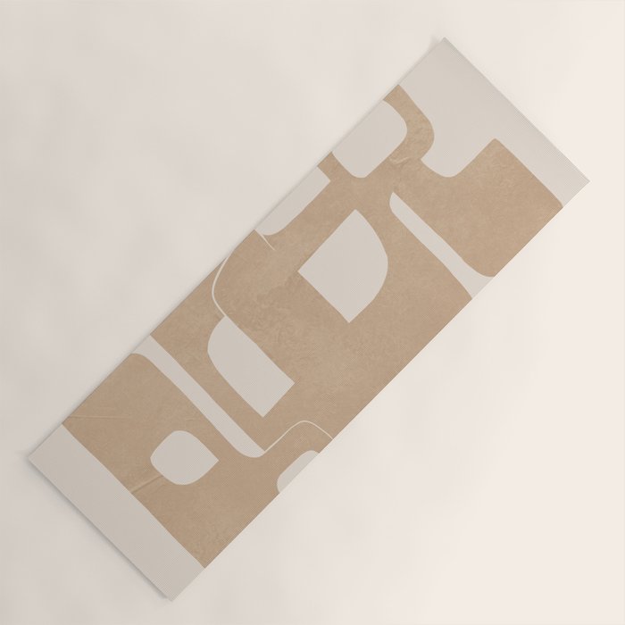 Modern Abstract Shapes 106 Yoga Mat Gallery Image 1