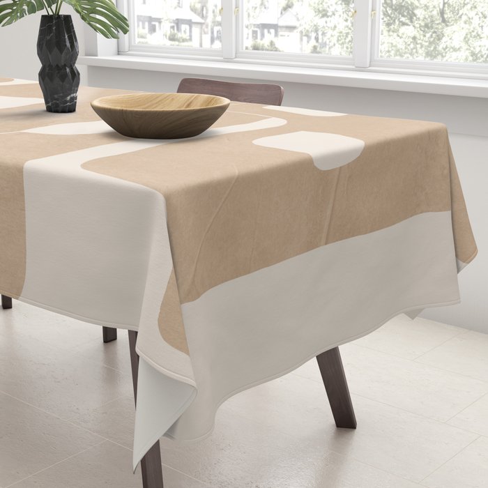 Modern Abstract Shapes 106 Tablecloth Gallery Image 3