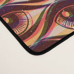 Hypnotized - vintage gold Desk Mat Gallery Image 4