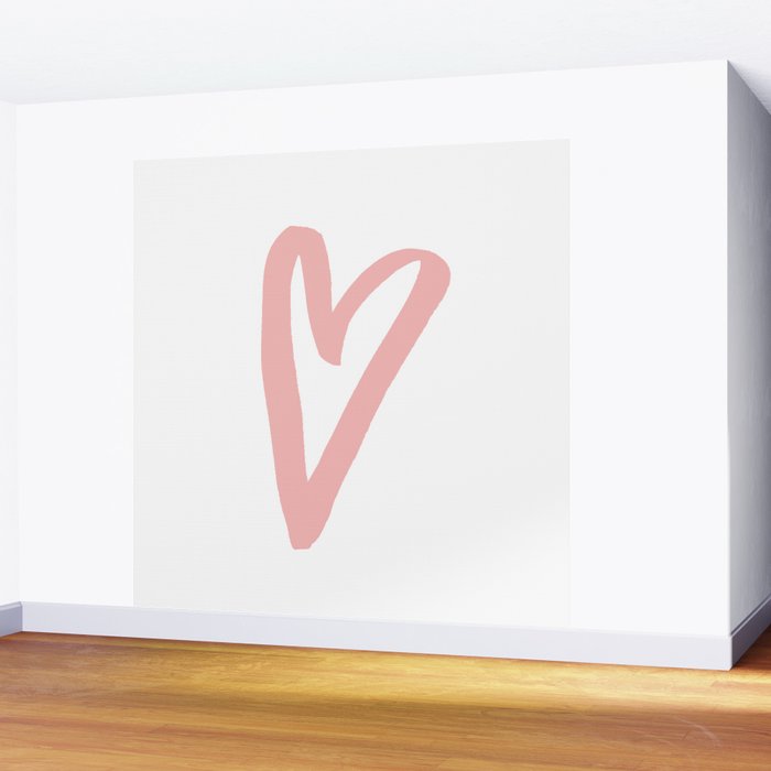 Heart Doodle Big 3 Wall Mural Gallery Image 2