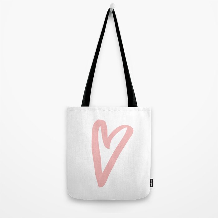 Heart Doodle Big 3 Tote Bag Gallery Image 2