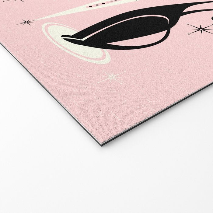 Mid Century Meow Retro Atomic Cats ©studioxtine Welcome Mat Gallery Image 2