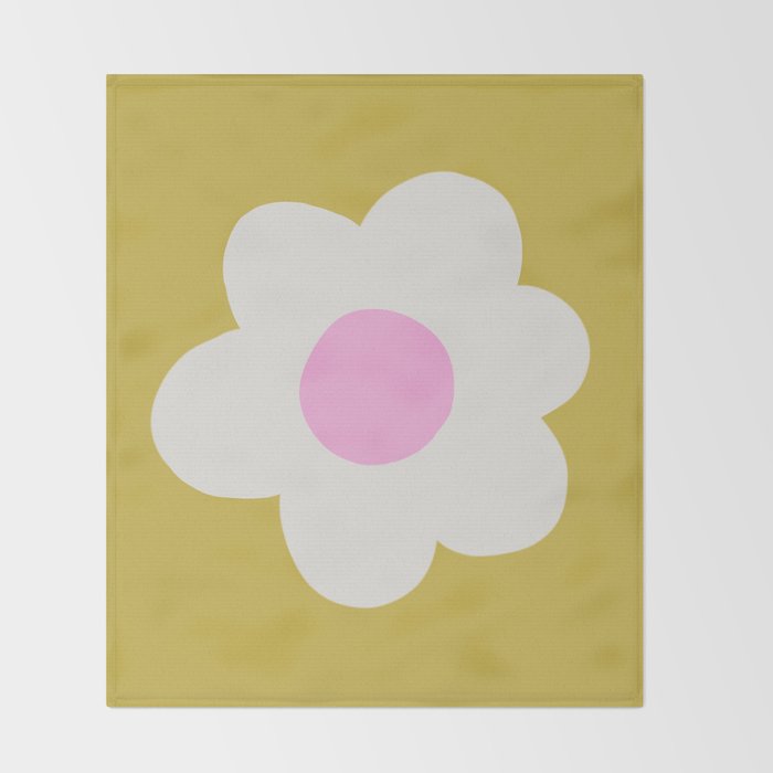 Flower #2 Throw Blanket Gallery Image 2