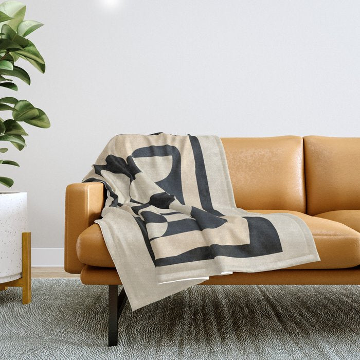 Abstract Geometry 4 Throw Blanket Gallery Image 1